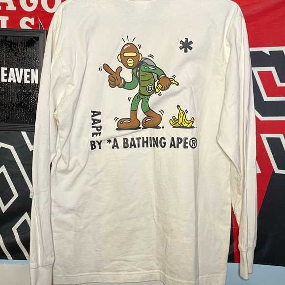 AAPE Banana Peel Long Sleeve - Picture 3 of 4
